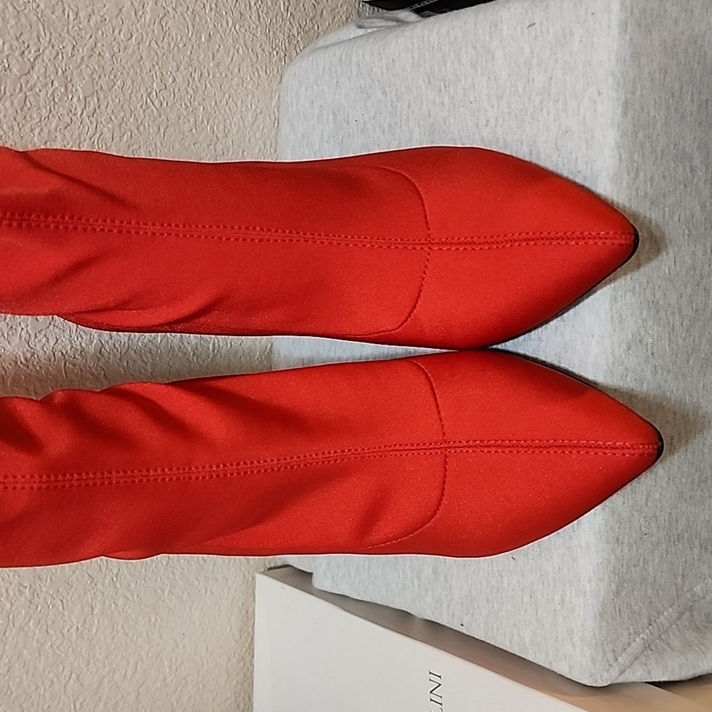 Call It Spring Red Boot Sz 9 Nwot - image 5